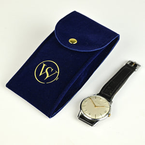 Doxa Anti-Magnetic Dress Watch - Steel Case - Gilt Furniture - c.1950s