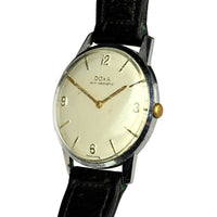 Doxa Anti-Magnetic Dress Watch - Steel Case - Gilt Furniture - c.1950s