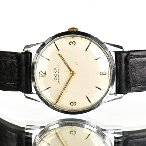 Doxa Anti-Magnetic Dress Watch - Steel Case - Gilt Furniture - c.1950s