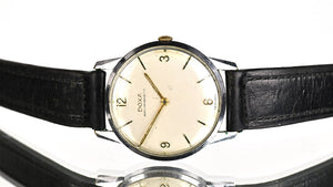 Doxa Anti-Magnetic Dress Watch - Steel Case - Gilt Furniture - c.1950s