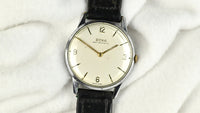 Doxa Anti-Magnetic Dress Watch - Steel Case - Gilt Furniture - c.1950s