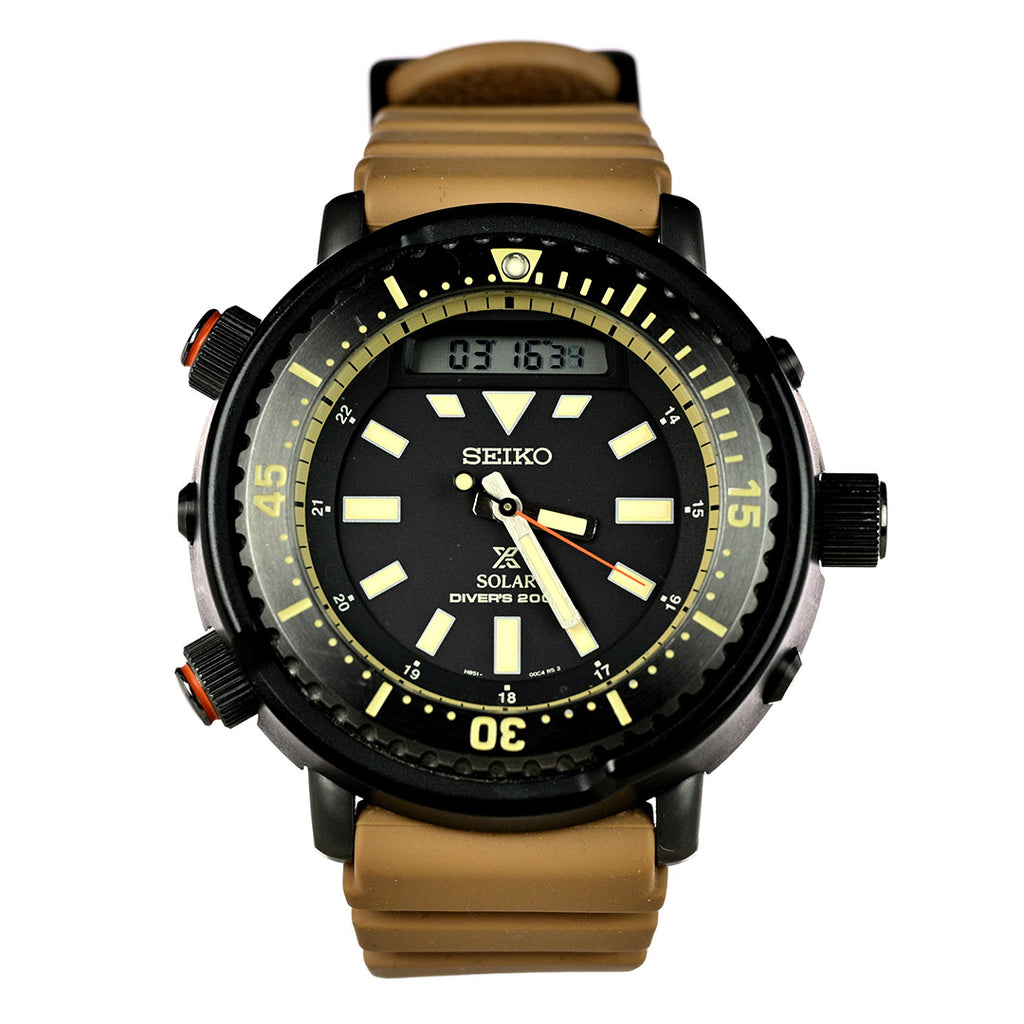 Seiko H851 - Solar Diver's 200m - The 'Arnie' -  Box and Papers - c.2020