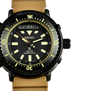 Seiko H851 - Solar Diver's 200m - The 'Arnie' -  Box and Papers - c.2020