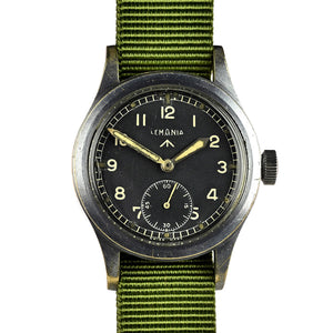 Lemania WWW - Dirty Dozen Military Issued Soldiers Watch - Original Condition - c.1944