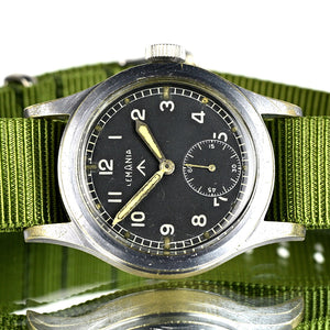 Lemania WWW - Dirty Dozen Military Issued Soldiers Watch - Original Condition - c.1944