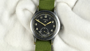 Lemania WWW - Dirty Dozen Military Issued Soldiers Watch - Original Condition - c.1944