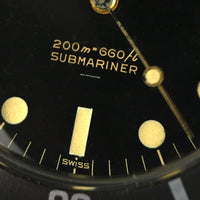 Rolex Submariner 5513 - Gilt, Gloss, Underlined Dial - NOS Condition - c.1963 POA
