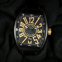 Franck Muller Vanguard - Titanium - Model ref: V45SCDTTTNRBR - Box and Papers - 2021