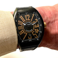 Franck Muller Vanguard - Titanium - Model ref: V45SCDTTTNRBR - Box and Papers - 2021
