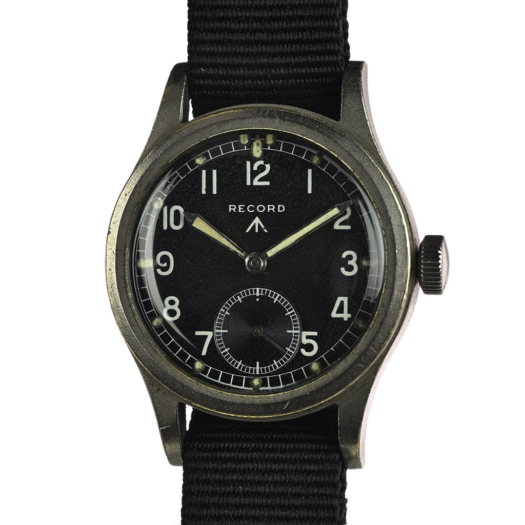 Record Dirty Dozen WW2 Military Issued Soldiers Watch - Original Condition - c.1944