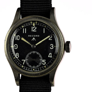 Record Dirty Dozen WW2 Military Issued Soldiers Watch - Original Condition - c.1944