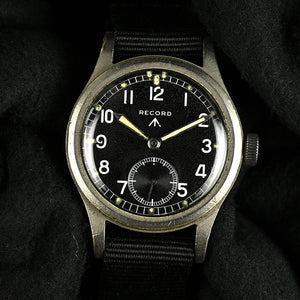 Record Dirty Dozen WW2 Military Issued Soldiers Watch - Original Condition - c.1944