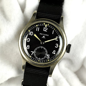 Record Dirty Dozen WW2 Military Issued Soldiers Watch - Original Condition - c.1944