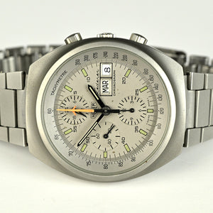 Heuer Chronograph Automatic Day Date Lederer - Model Ref: 510.503 - c.1979