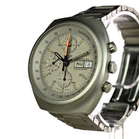 Heuer Chronograph Automatic Day Date Lederer - Model Ref: 510.503 - c.1979