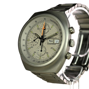 Heuer Chronograph Automatic Day Date Lederer - Model Ref: 510.503 - c.1979