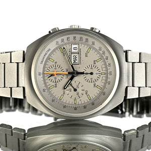 Heuer Chronograph Automatic Day Date Lederer - Model Ref: 510.503 - c.1979