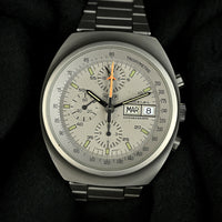 Heuer Chronograph Automatic Day Date Lederer - Model Ref: 510.503 - c.1979