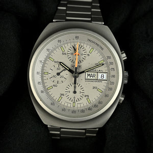 Heuer Chronograph Automatic Day Date Lederer - Model Ref: 510.503 - c.1979