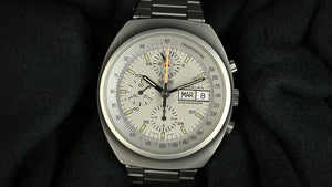 Heuer Chronograph Automatic Day Date Lederer - Model Ref: 510.503 - c.1979