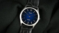 Rolex Cellini - Reference 3804 -  18k White Gold - Blue Dial - c.1975 - Mechanical Hand Wound Movement