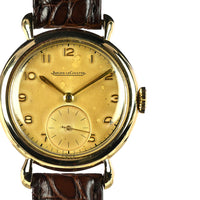 Jaeger LeCoultre Dress Watch in 9k Gold - Dennison Case - c.1953