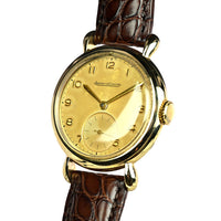 Jaeger LeCoultre Dress Watch in 9k Gold - Dennison Case - c.1953