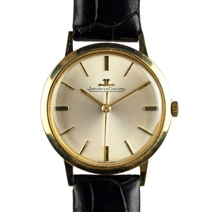 Jaeger LeCoultre 18k Gold Dress Watch - Model ref: 1962 DTE - c.1962