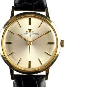 Jaeger LeCoultre 18k Gold Dress Watch - Model ref: 1962 DTE - c.1962