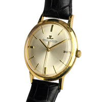Jaeger LeCoultre 18k Gold Dress Watch - Model ref: 1962 DTE - c.1962
