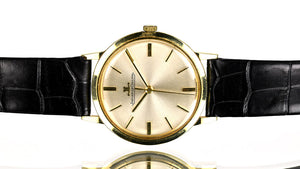 Jaeger LeCoultre 18k Gold Dress Watch - Model ref: 1962 DTE - c.1962