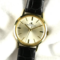 Jaeger LeCoultre 18k Gold Dress Watch - Model ref: 1962 DTE - c.1962
