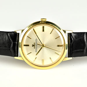 Jaeger LeCoultre 18k Gold Dress Watch - Model ref: 1962 DTE - c.1962