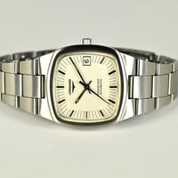 Longines Conquest Automatic TV Case - Model Ref: 1526-1 6651 - Integrated Bracelet - c.1979