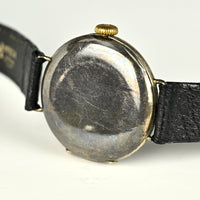 Vintage Rolex Trench-Style Watch - Black Dial - Stockwell and Co. Case - c.1915