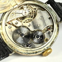 Vintage Rolex Trench-Style Watch - Black Dial - Stockwell and Co. Case - c.1915