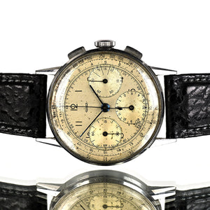 Jaeger Telemetre Dial - Three Register Chronograph - Original Condition - c.1940s