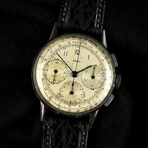 Jaeger Telemetre Dial - Three Register Chronograph - Original Condition - c.1940s