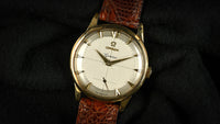 Omega 9k Gold Geneve Dress Watch - Model ref: 13332 - Cross Hair Dial - c.1950s