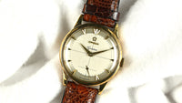 Omega 9k Gold Geneve Dress Watch - Model ref: 13332 - Cross Hair Dial - c.1950s