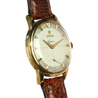 Omega 9k Gold Geneve Dress Watch - Model ref: 13332 - Cross Hair Dial - c.1950s