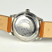 Lemania Automatic Military Style Watch - Stainless Steel - Original Condition - c.1950s