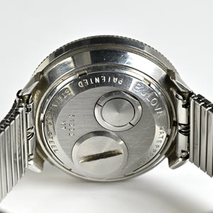 Bulova Accutron Astronaut with Black 24 hr Bezel - Mint Condition - Box, Papers and Original Purchase Receipt -1983