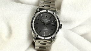 Rolex Air King - Model Reference 14010 - Bamboo Bezel - Rare Grey Dial - c.1995