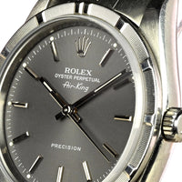 Rolex Air King - Model Reference 14010 - Bamboo Bezel - Rare Grey Dial - c.1995