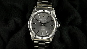 Rolex Air King - Model Reference 14010 - Bamboo Bezel - Rare Grey Dial - c.1995