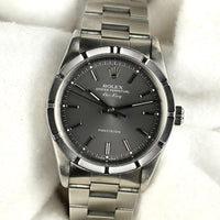 Rolex Air King - Model Reference 14010 - Bamboo Bezel - Rare Grey Dial - c.1995