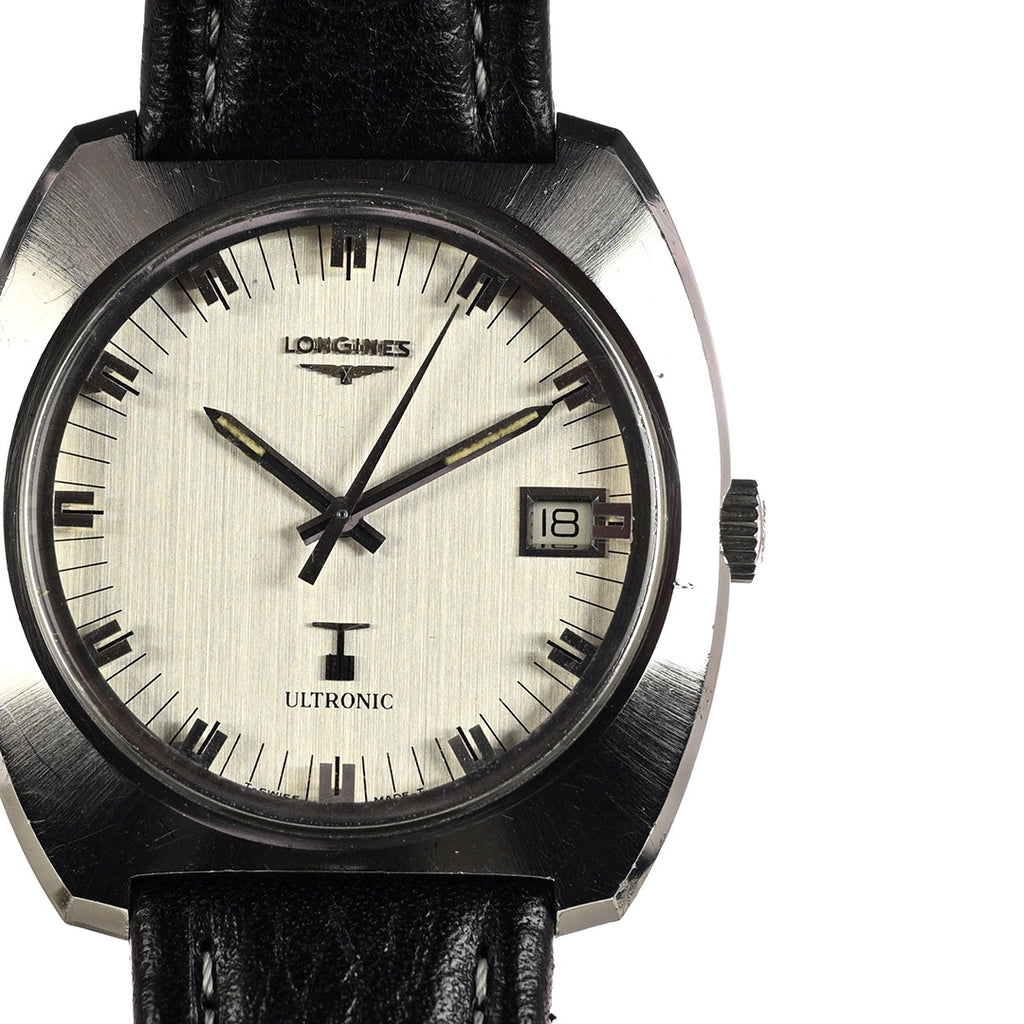 Longines Ultronic Jumbo - Reference 8477-1 - Tuning Fork Movement - Linen Silver Dial - c.1970