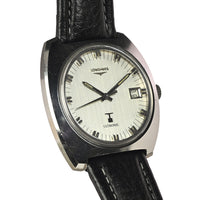 Longines Ultronic Jumbo - Reference 8477-1 - Tuning Fork Movement - Linen Silver Dial - c.1970