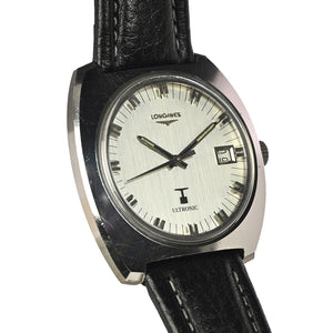 Longines Ultronic Jumbo - Reference 8477-1 - Tuning Fork Movement - Linen Silver Dial - c.1970